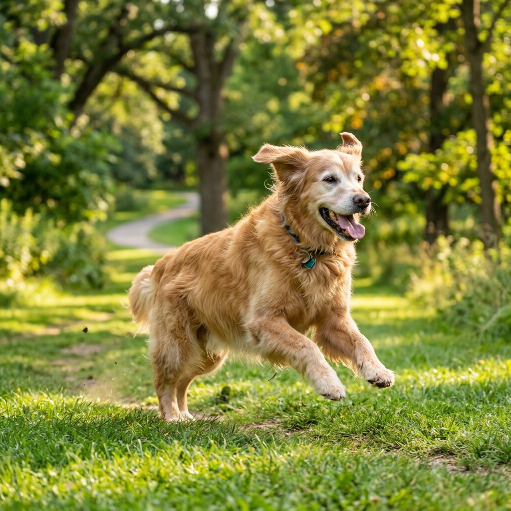 The Secret Rosehip Powder Treat That Got My Senior Dog Running Again