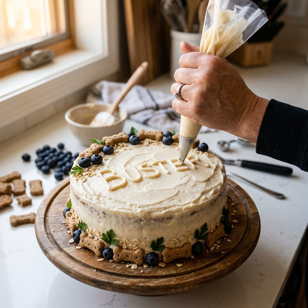 The Secret to Writing Your Dog's Name on a Birthday Cake Like a Professional Baker!