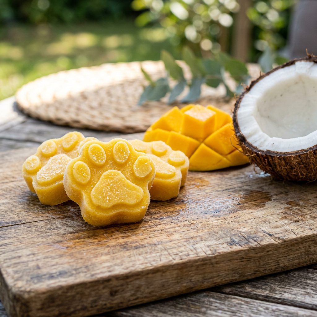 The Tropical Obsession: Creamy Frozen Mango Coconut Milk Treats Your Dog Needs
