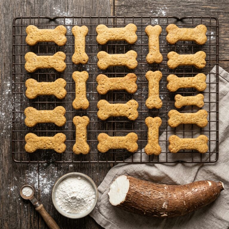 The Ultimate Cassava Flour Dog Biscuits: Grain-Free and Perfect for Sensitive Stomachs!