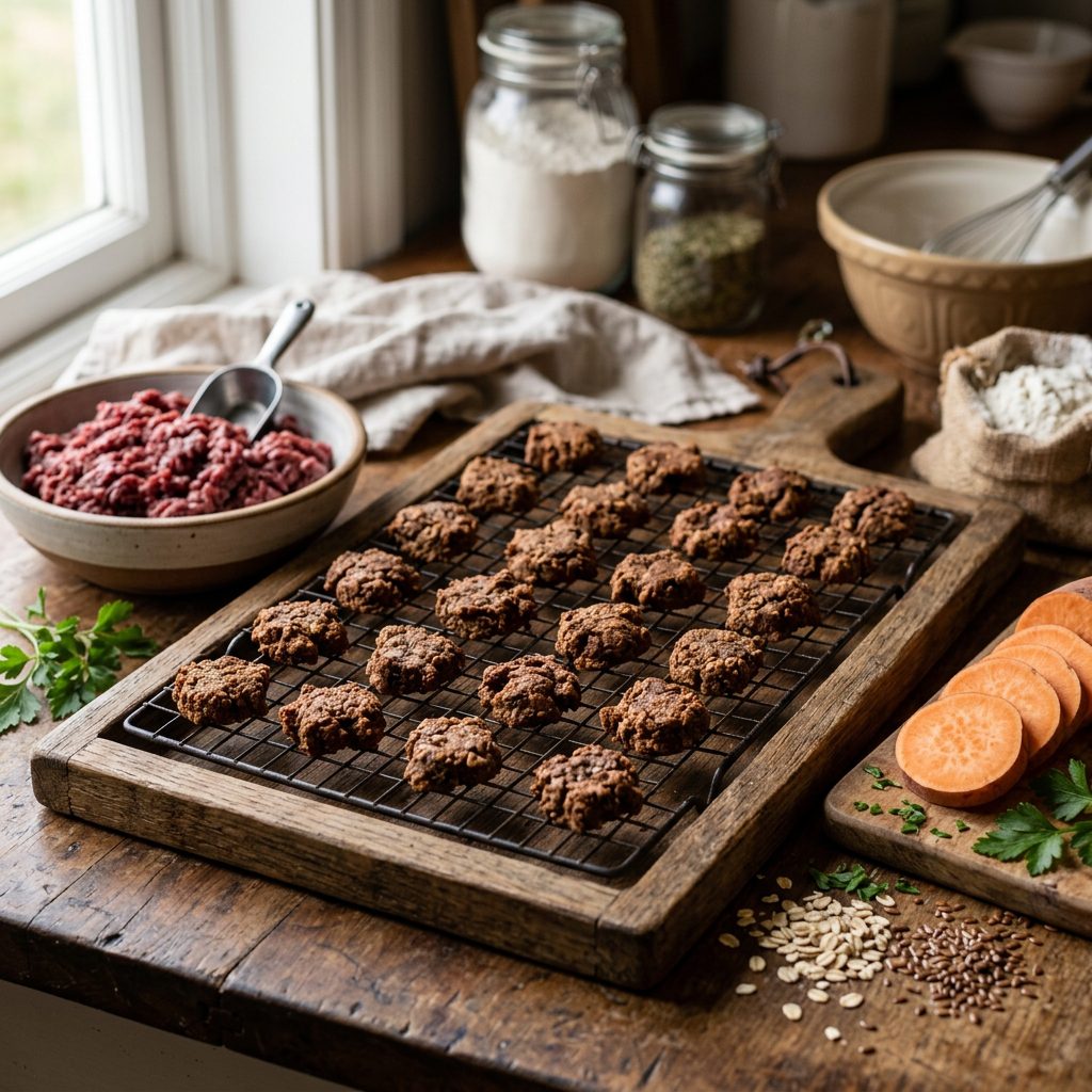 The Ultimate Food Allergy Fix: Simple Kangaroo Meat Dog Treats You Can Bake This Weekend!