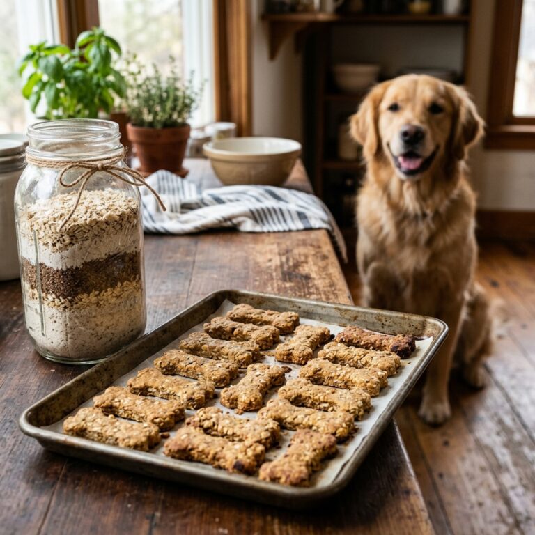 The Ultimate Meal-Prep Hack: Master Batch Dog Treat Dry Mix to Bake a Whole Month of Treats in Minutes!