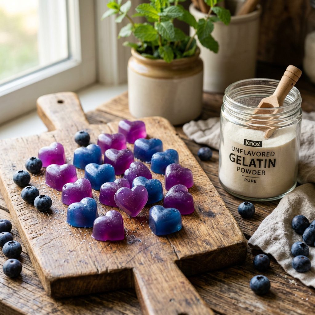These Anti-Aging Blueberry Gelatin Gummies Are the Fountain of Youth Your Senior Dog Needs!