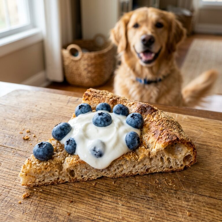 This 3-Ingredient Sourdough Dog Pizza Crust Is the Ultimate Weekend Treat Your Pup Deserves!