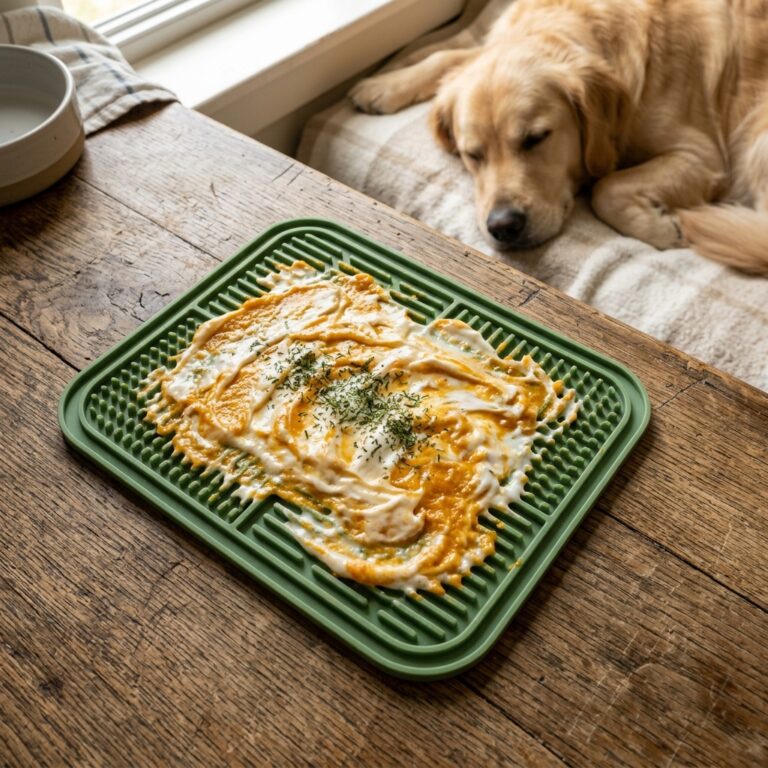 This Holy Grail Passionflower Lick Mat Recipe Puts Hyper Dogs to Sleep in Under 10 Minutes!