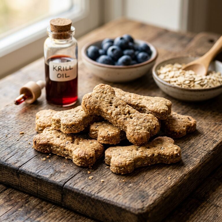 This Homemade Krill Oil Biscuit Heals Itchy Dog Skin Better Than Expensive Meds!