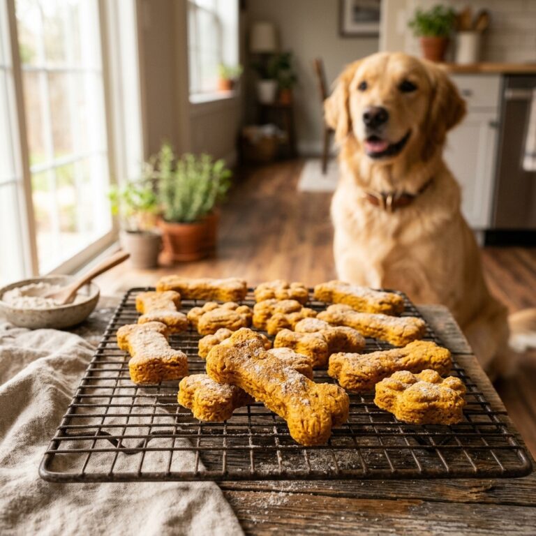 Vet-Approved Low Fat Baked Sweet Potato Dog Treats Safe for Dogs With Pancreatitis