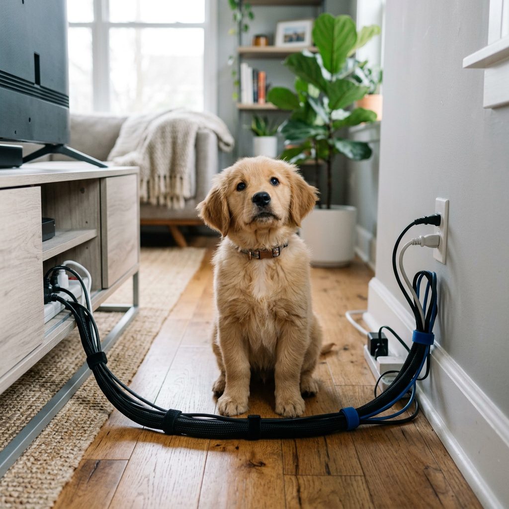 7 Shocking Ways To Stop Puppy Chewing Electrical Cords (Before It's Too Late!)