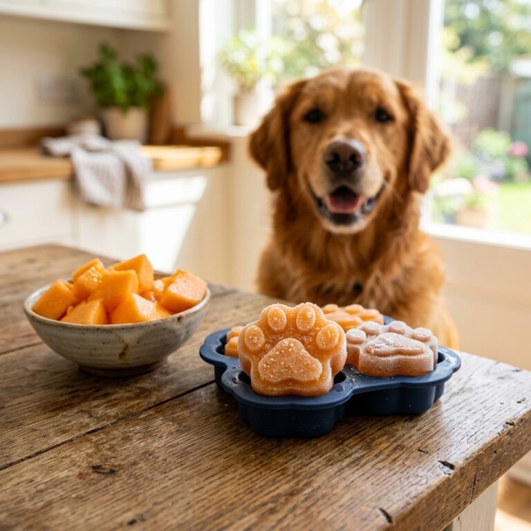 Beat the Heat: The Hydrating Frozen Cantaloupe Treats Your Dog Needs This Summer