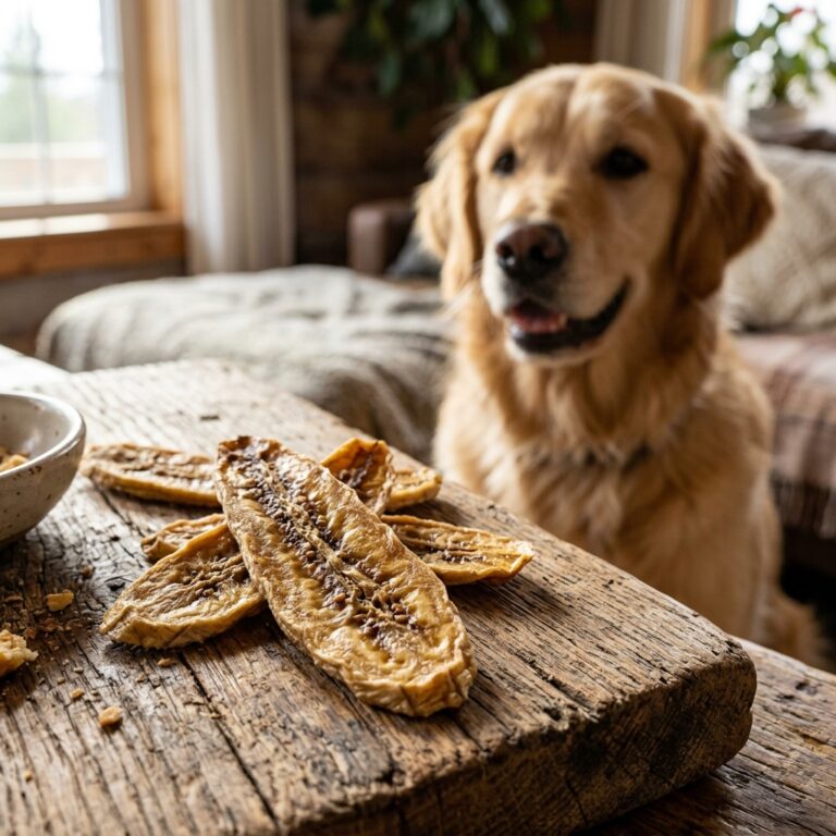 Better Than Rawhide: The Super Simple Dehydrated Banana Chews Dogs Obsess Over