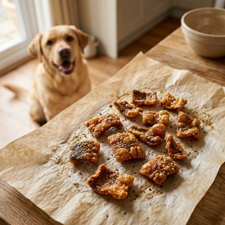 Don't Trash That Fish Skin! Make This 60-Second Microwave Salmon Crackling Dogs Crave!
