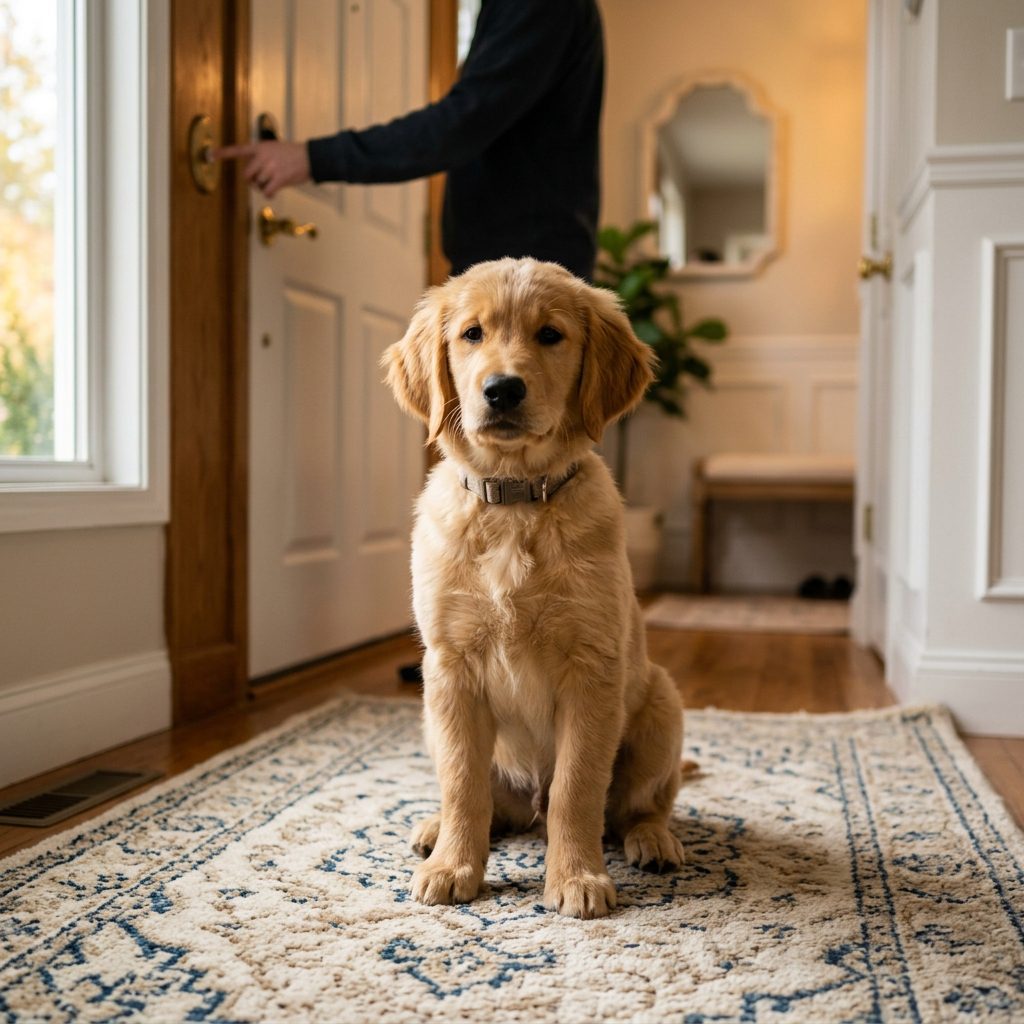 Doorbell Nightmare? How to Train Your Puppy to Stay Dead Silent When Someone Rings
