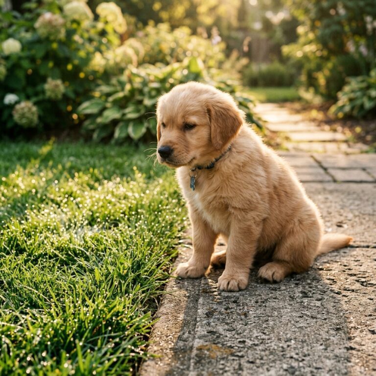Drama Queen? 4 Genius Tricks To Get Your Stubborn Puppy To Walk On Wet Grass Without Whining