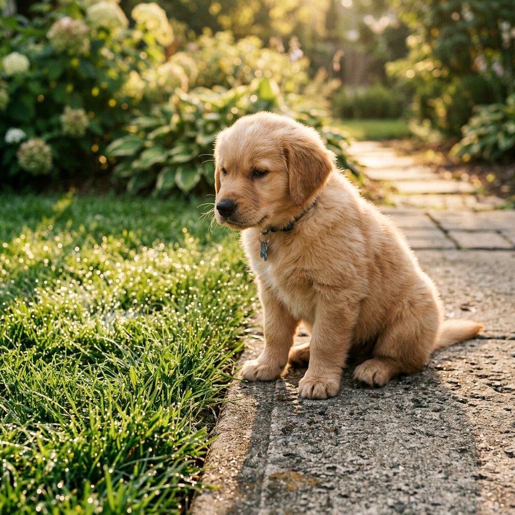 Drama Queen? 4 Genius Tricks To Get Your Stubborn Puppy To Walk On Wet Grass Without Whining