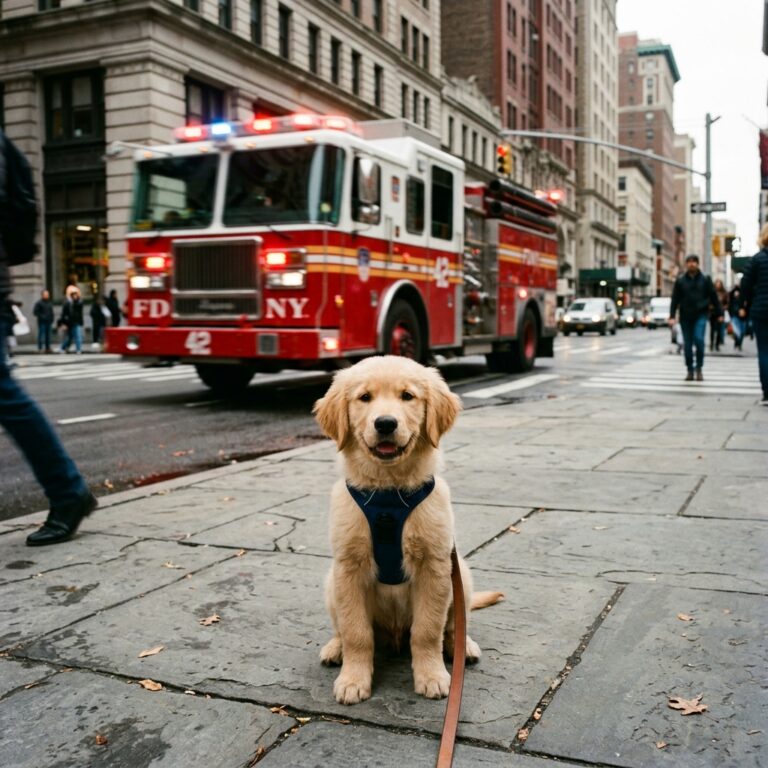 Fire Truck Terror? How to Desensitize Your Puppy to Loud Sirens in 5 Easy Steps