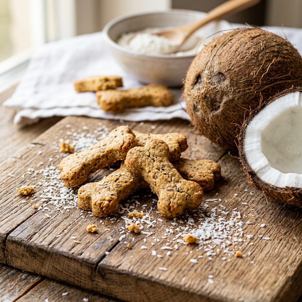 Grain-Free Heaven: The Easy 3-Ingredient Coconut Flour Dog Treats for Sensitive Tummies
