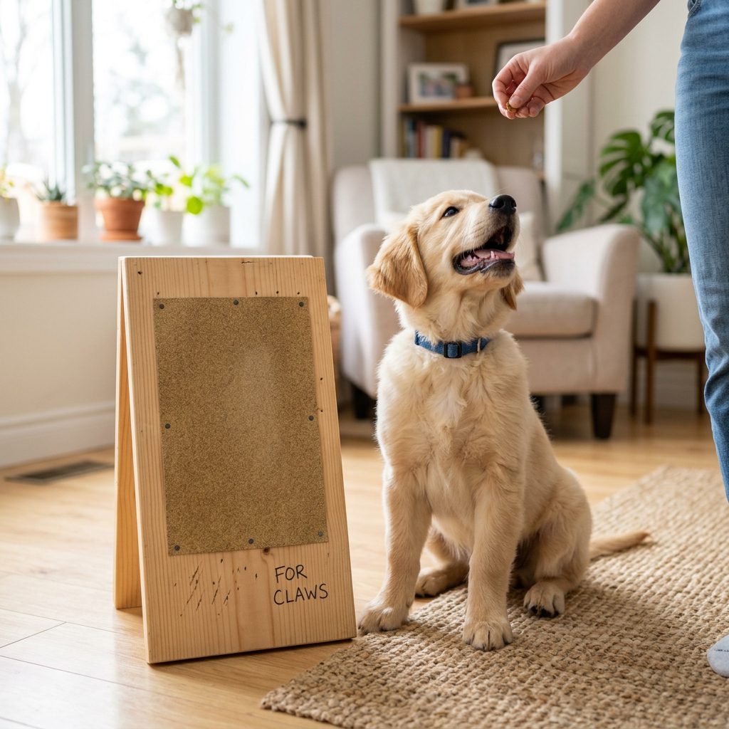 Hate Clipping Nails? How To Teach Your Puppy To Use A Scratch Board In 10 Minutes Flat!