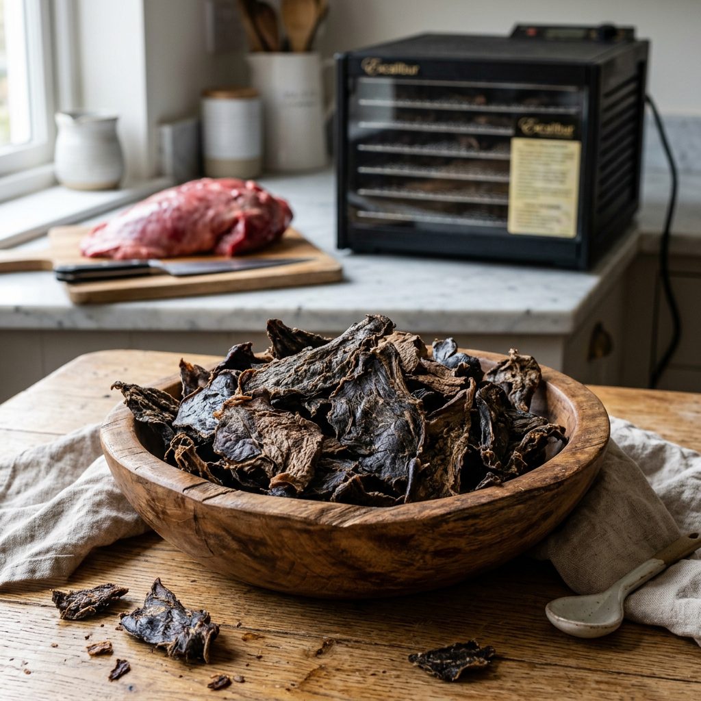 High-Value Training Gold! The Step-by-Step Guide to Making Crispy Dehydrated Lamb Lung Chews