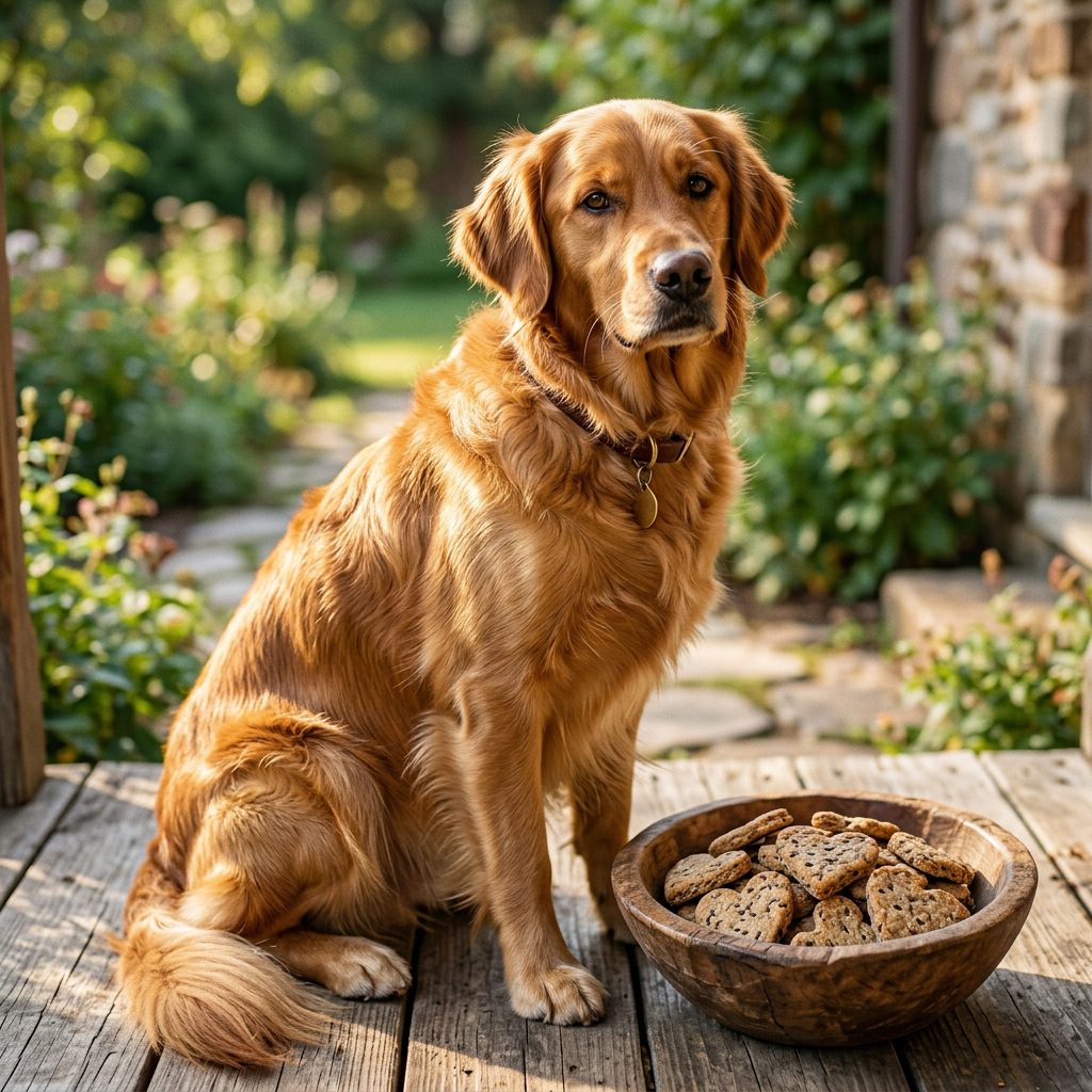 How I Restored My Dog's Dull, Dry Coat With These Ground Flaxseed Biscuits!