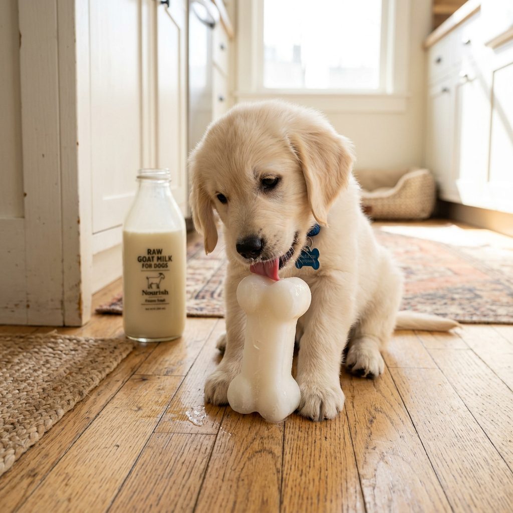 How to Instantly Quiet a Teething Puppy with This Frozen Goat Milk Hack!