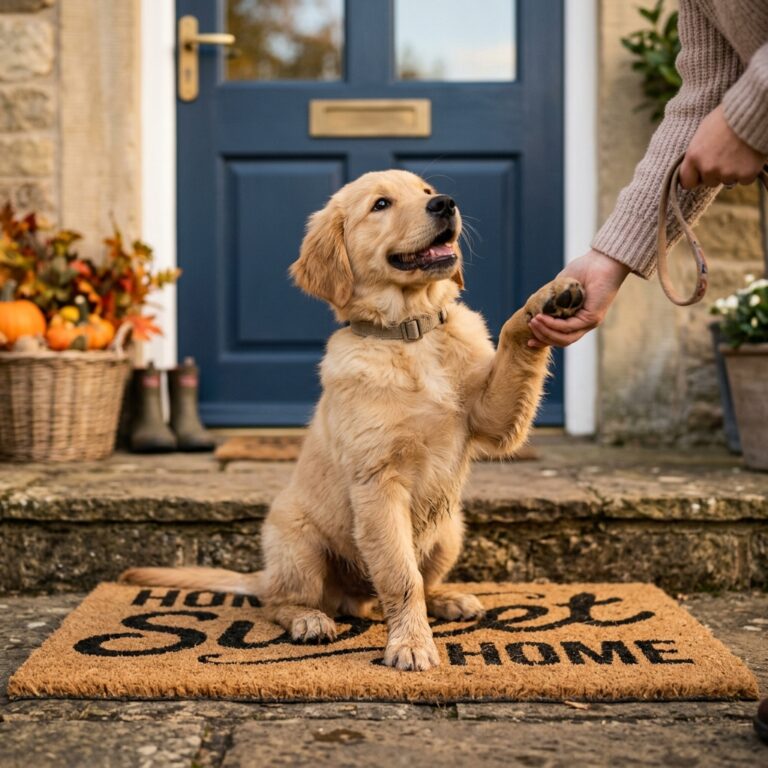 How To Teach Puppy Wipe Paws At Door (And Keep Muddy Floors Spotless!)