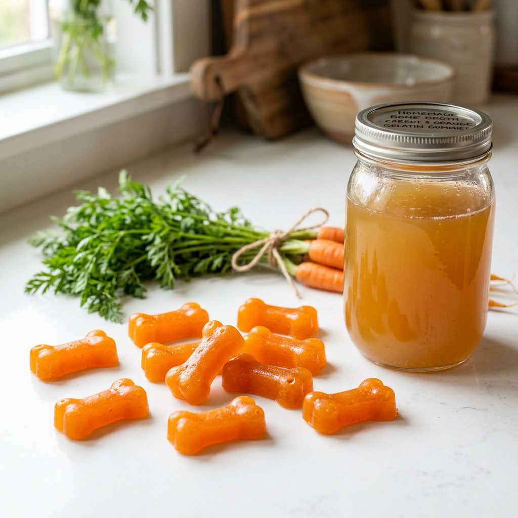 I Make These Superfood Carrot Bone Broth Gummies Every Week (And My Dog Is Healthy as Ever!)
