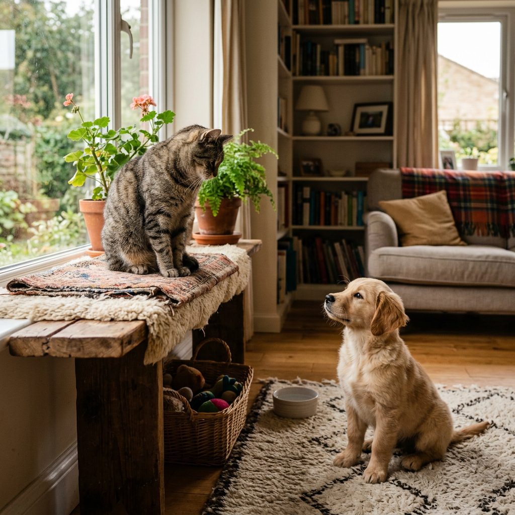 Introducing a Puppy to an Older Cat: How to Keep the Peace and Avoid Disaster