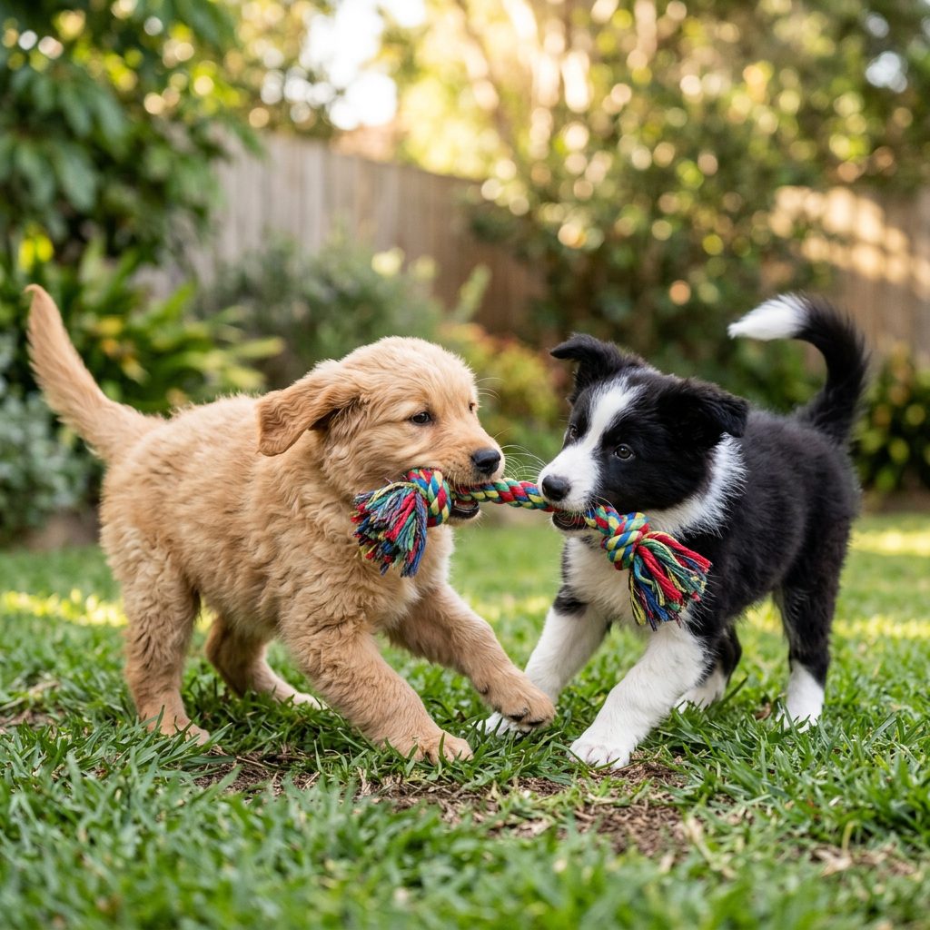 Is This Friendly or Aggressive? The Truth About Puppy Tug Growling