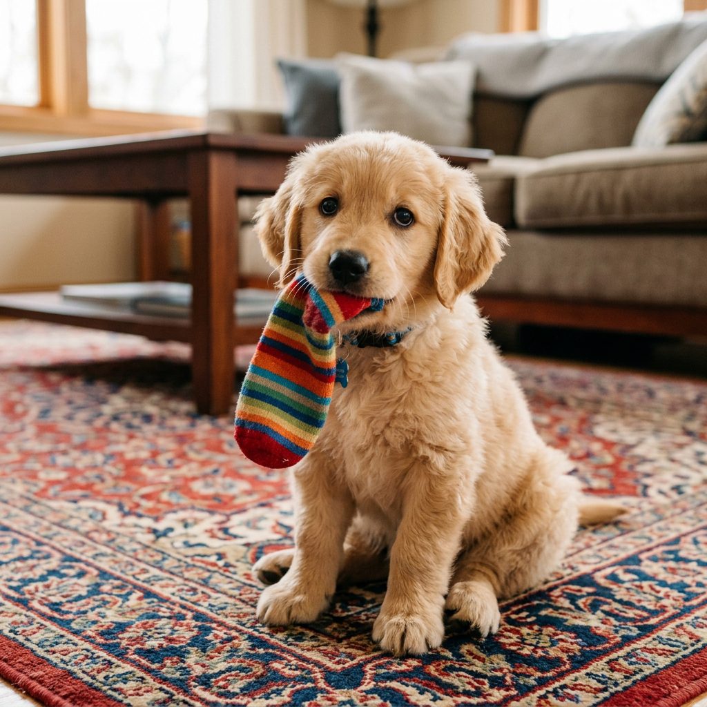 Is Your Puppy A Sock Thief? Here's The Real Reason Why (And How To Stop It For Good!)