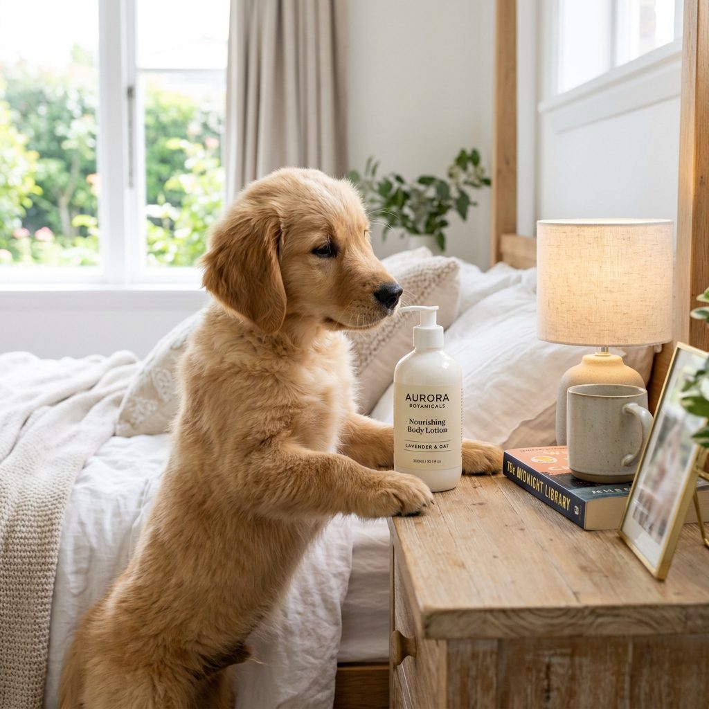 Is Your Puppy Obsessed With Licking Your Lotion? 5 Genius Ways to Stop It Safely