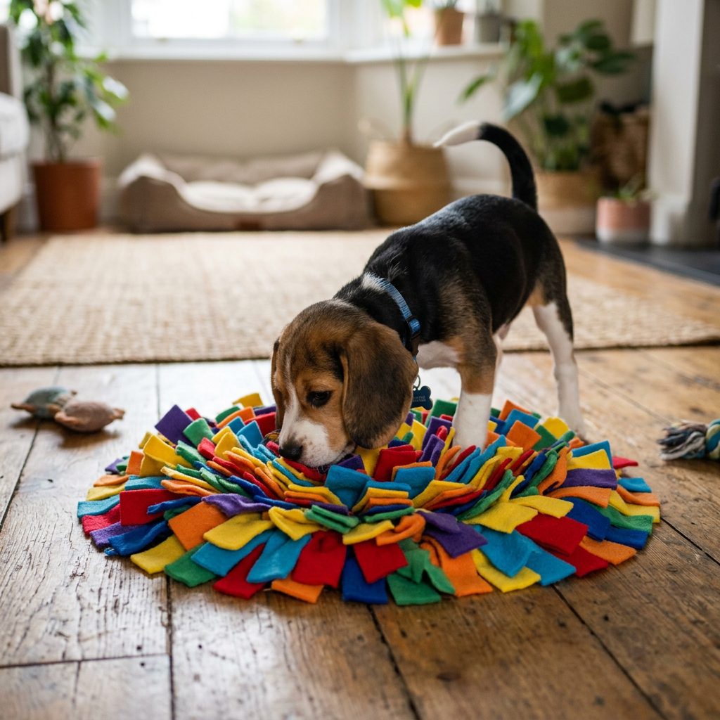 Keep Your Puppy Entertained For Hours: How To Make A DIY Snuffle Mat For Under $10