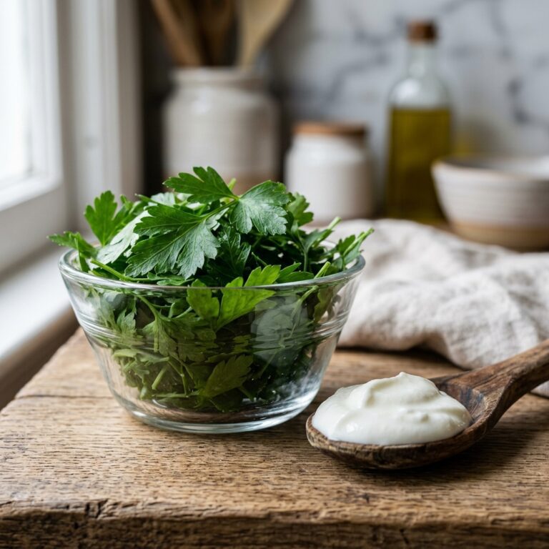 No More Stinky Kisses! Easy Parsley And Yogurt Dog Treats For Fresh Puppy Breath!