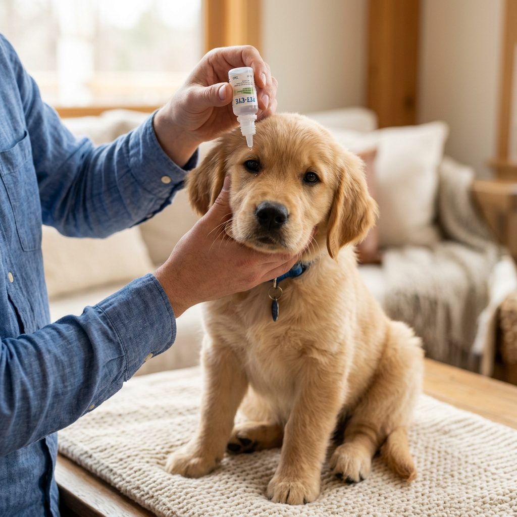 No Squirming! The Genius Way to Train Your Puppy to Accept Eye Drops Without a Fight