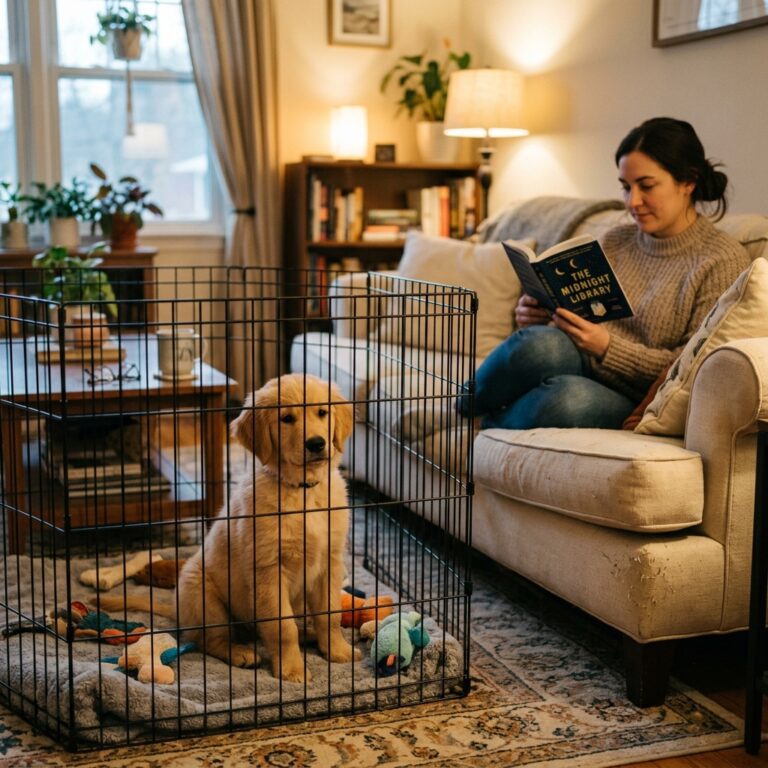 Puppy Crying When Left In Playpen Same Room? Here is The Instant Fix!