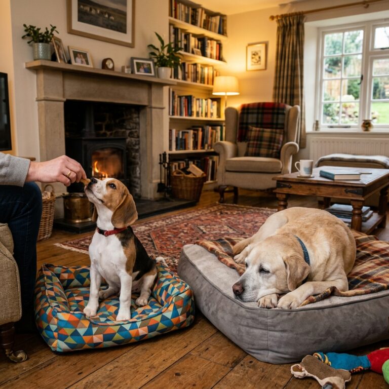Restore Peace! How to Stop Your Pushy Puppy from Stealing the Older Dog's Bed