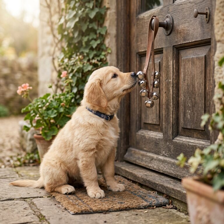Ring The Bell! How To Teach Your Puppy To Tell You When They Need To Potty