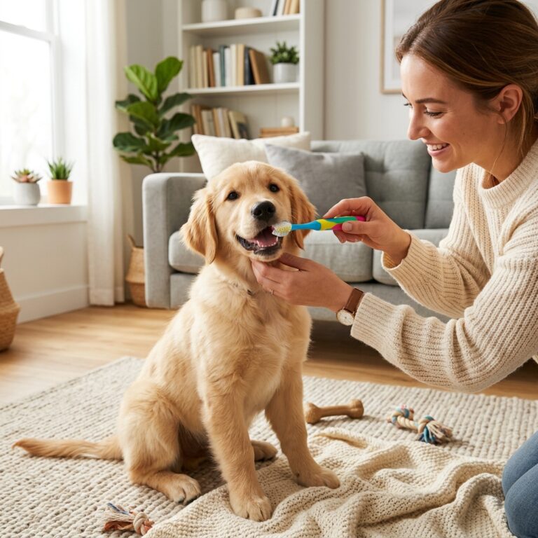 Save Thousands On Vet Bills! How To Train A Puppy To Tolerate Teeth Brushing Easily