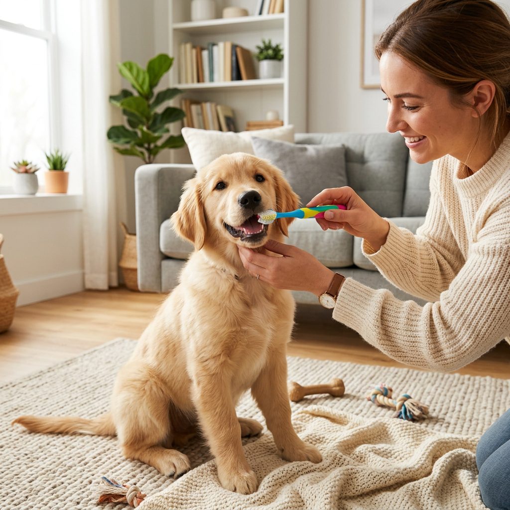 Save Thousands On Vet Bills! How To Train A Puppy To Tolerate Teeth Brushing Easily