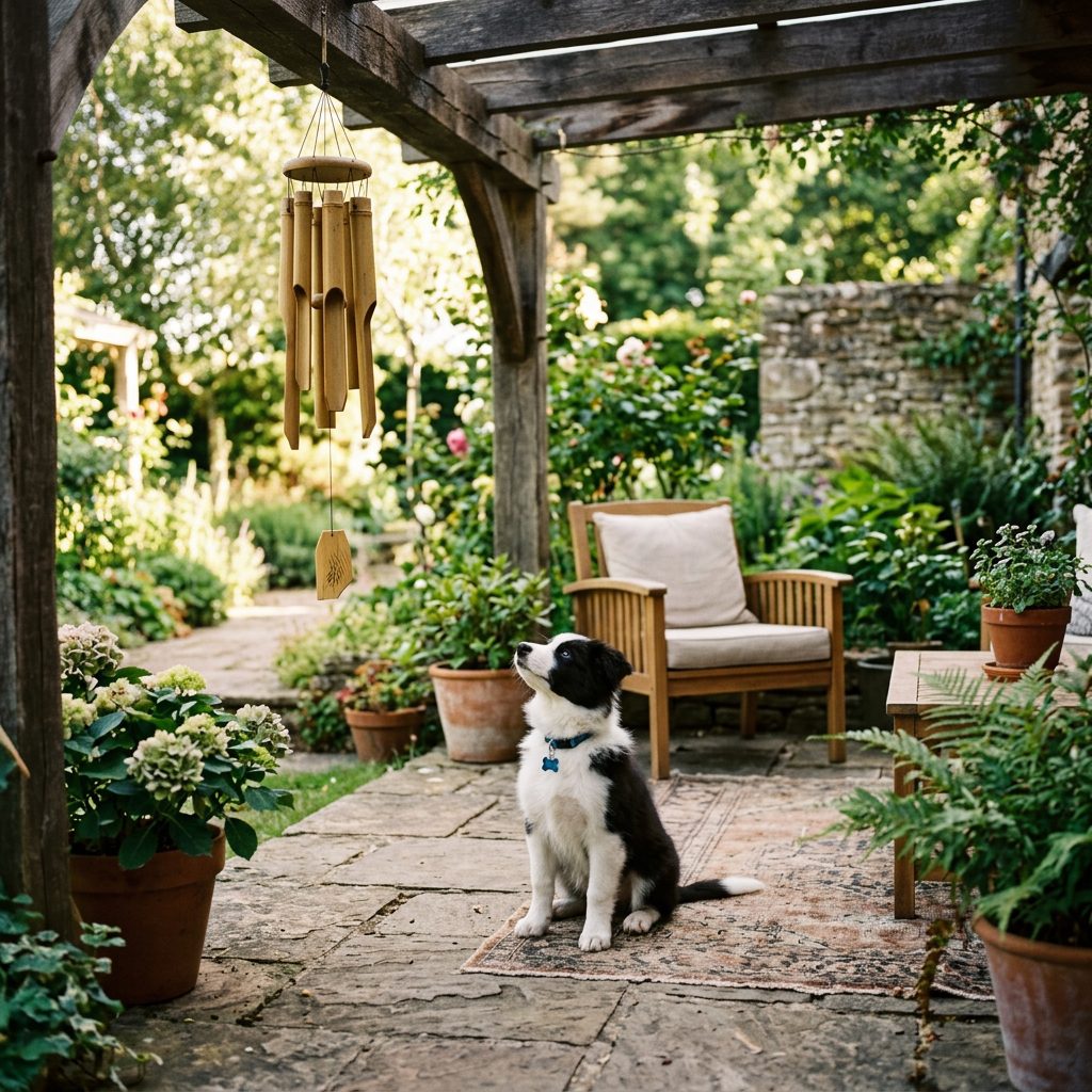 Silence the Noise! How to Desensitize Your Puppy to Terrifying Wind Chimes in 4 Steps