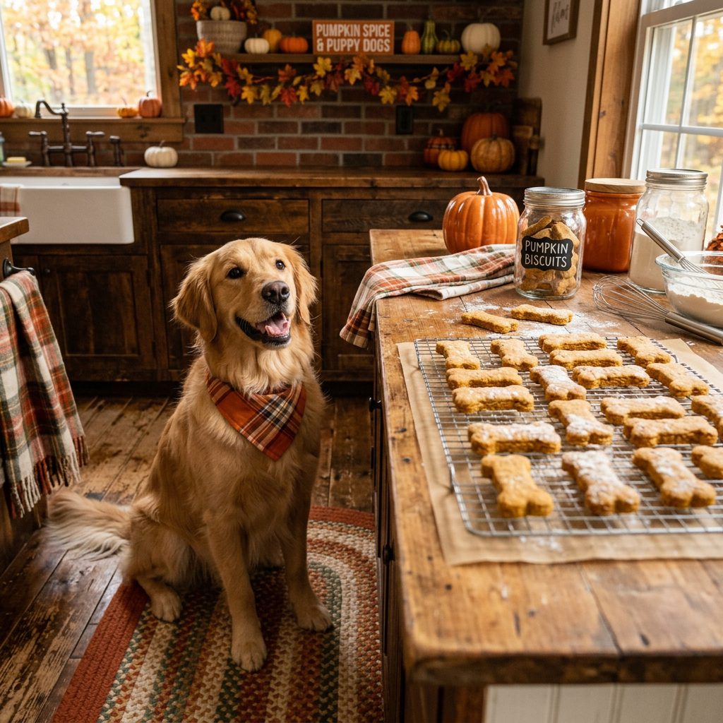 Smells Like Fall: Crispy Pumpkin and Cinnamon Dog Biscuits Your Dog Will Beg For
