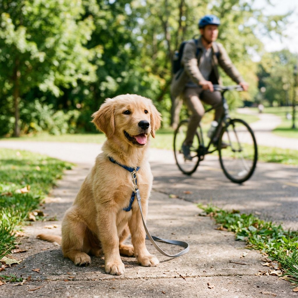 Socialize Puppy To Bicycles and Skateboards: Stop High-Speed Chasing Today!