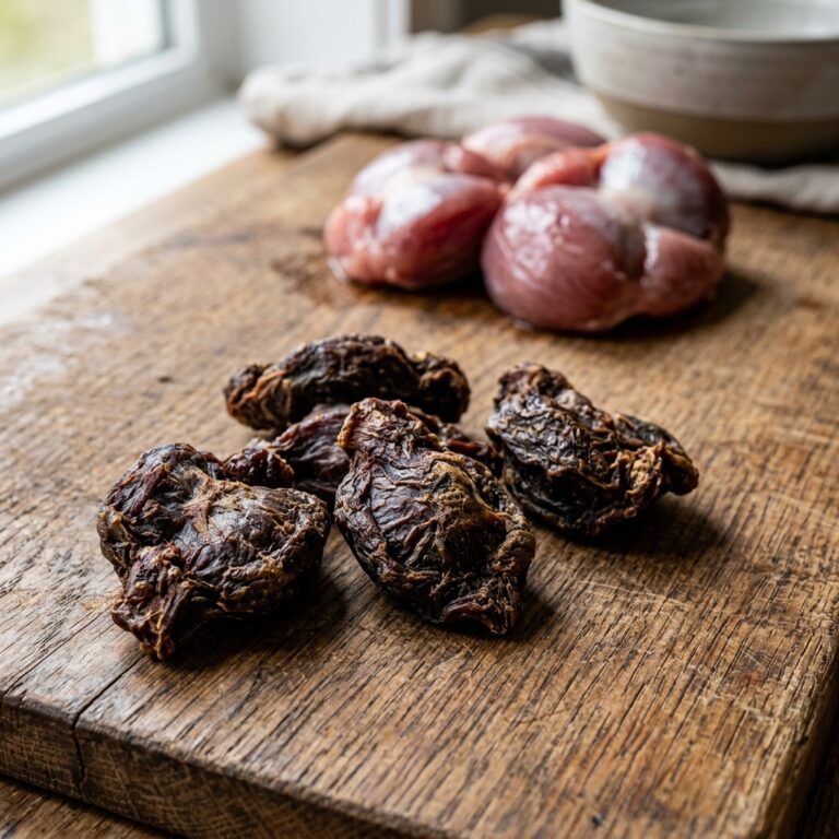 Stop Buying Expensive Chews! How to Dehydrate Crunchy Turkey Gizzards at Home for Pennies
