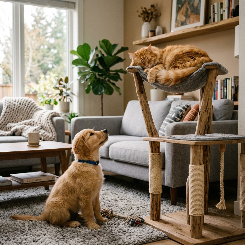 Stop Puppy Chasing Family Cat: 5 Rules For A Peaceful Multi-Pet Home