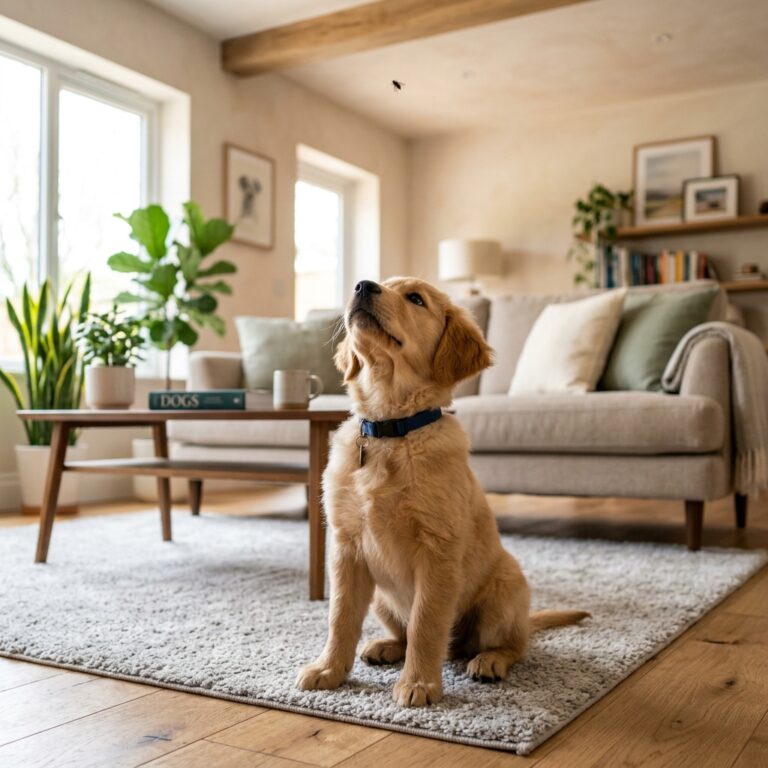 Stop the Chase! How to Safely Stop Your Puppy From Obsessively Chasing Flies Indoors