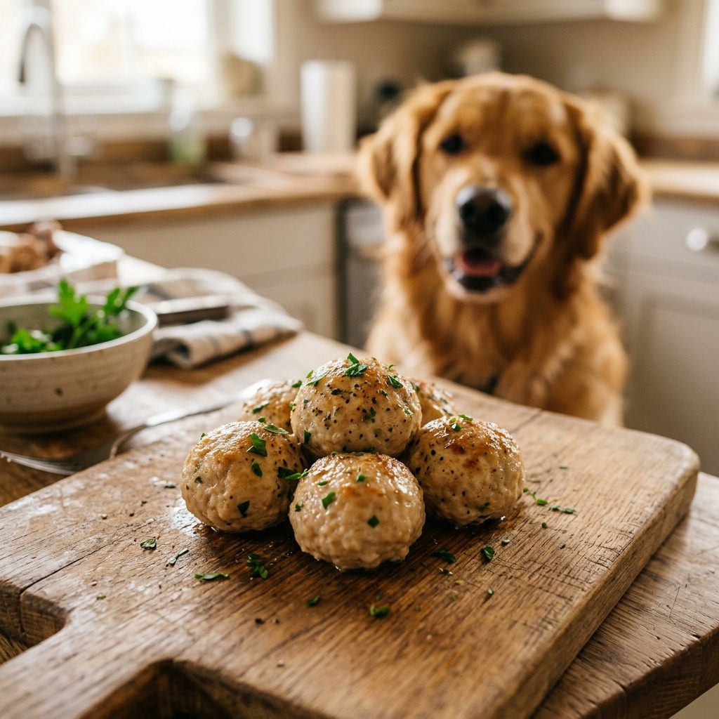The 3-Minute Microwave Turkey Meatballs My Dog Goes Absolutely Crazy For