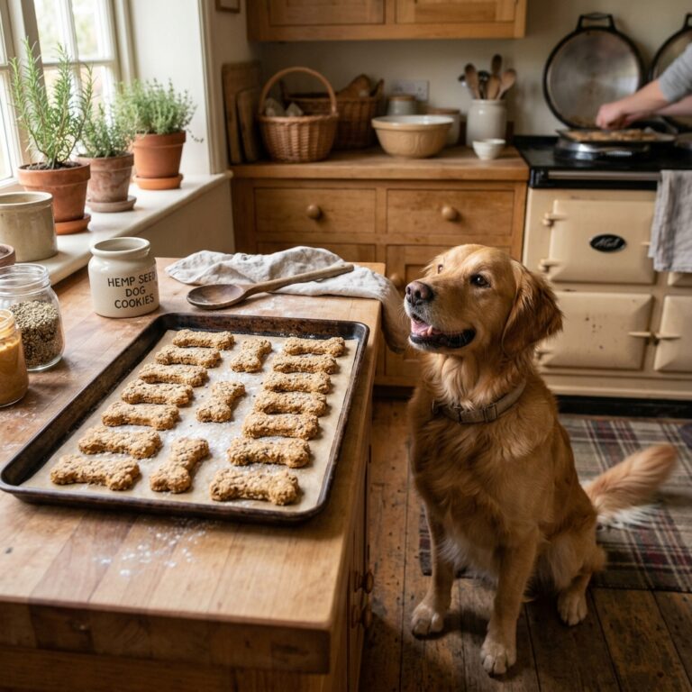 The Calming Secret: Hemp Seed and Peanut Butter Dog Cookies Your Dog Needs Tonight