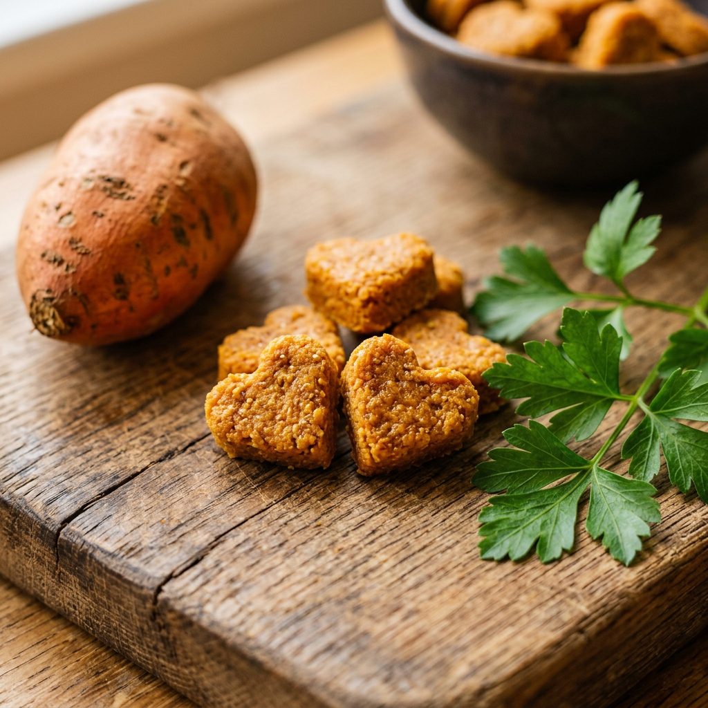 The Easiest Soft Turkey and Sweet Potato Treats for Older Dogs with Missing Teeth!