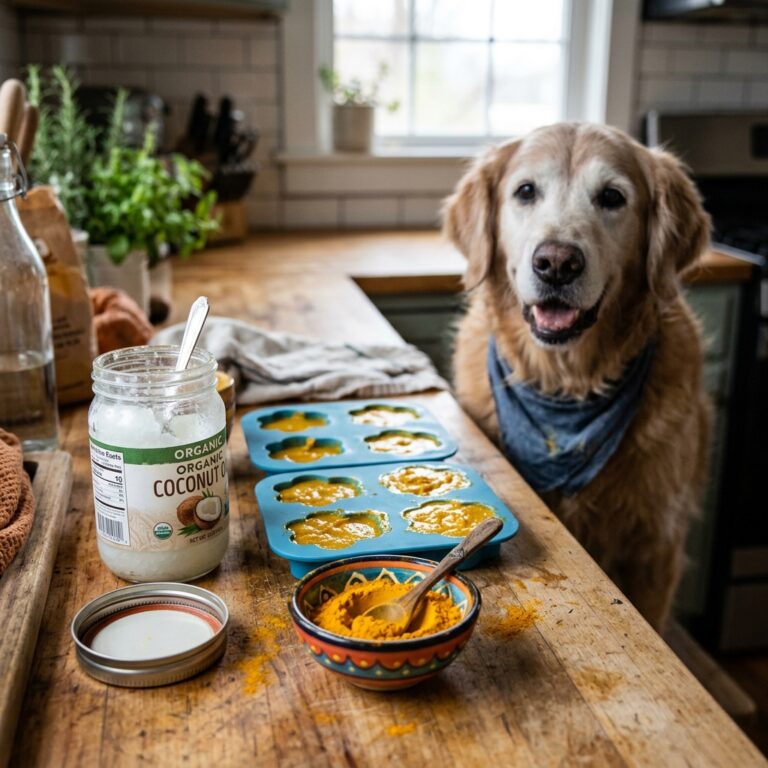 The Joint Miracle: DIY Turmeric Coconut Oil Gummies For Senior Dogs