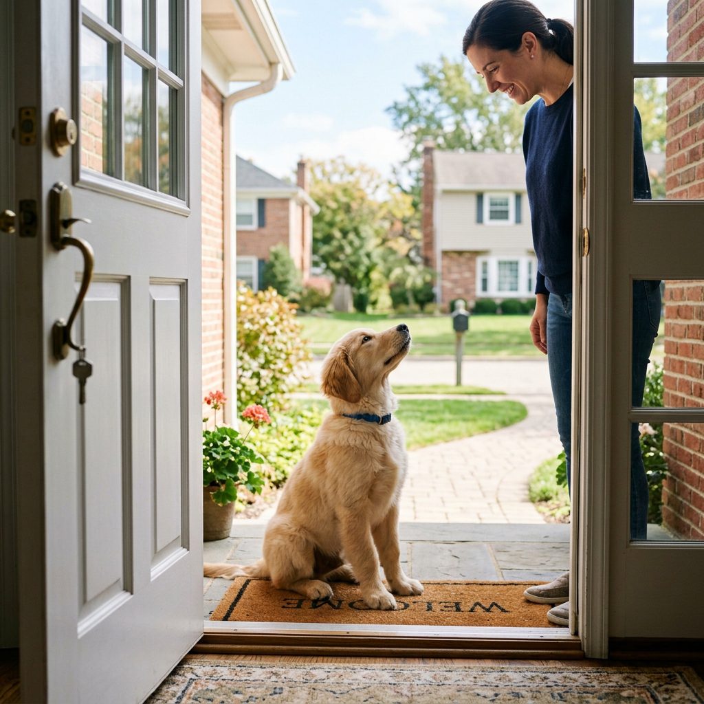 The Lifesaving Door Manners Training Guide: Stop Your Puppy From Door Darting Today!