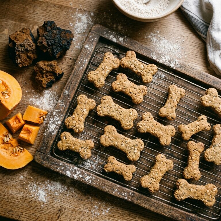 The Miracle Mushroom: DIY Chaga Biscuit Recipe That Boosts Your Dog's Immune System Overnight!